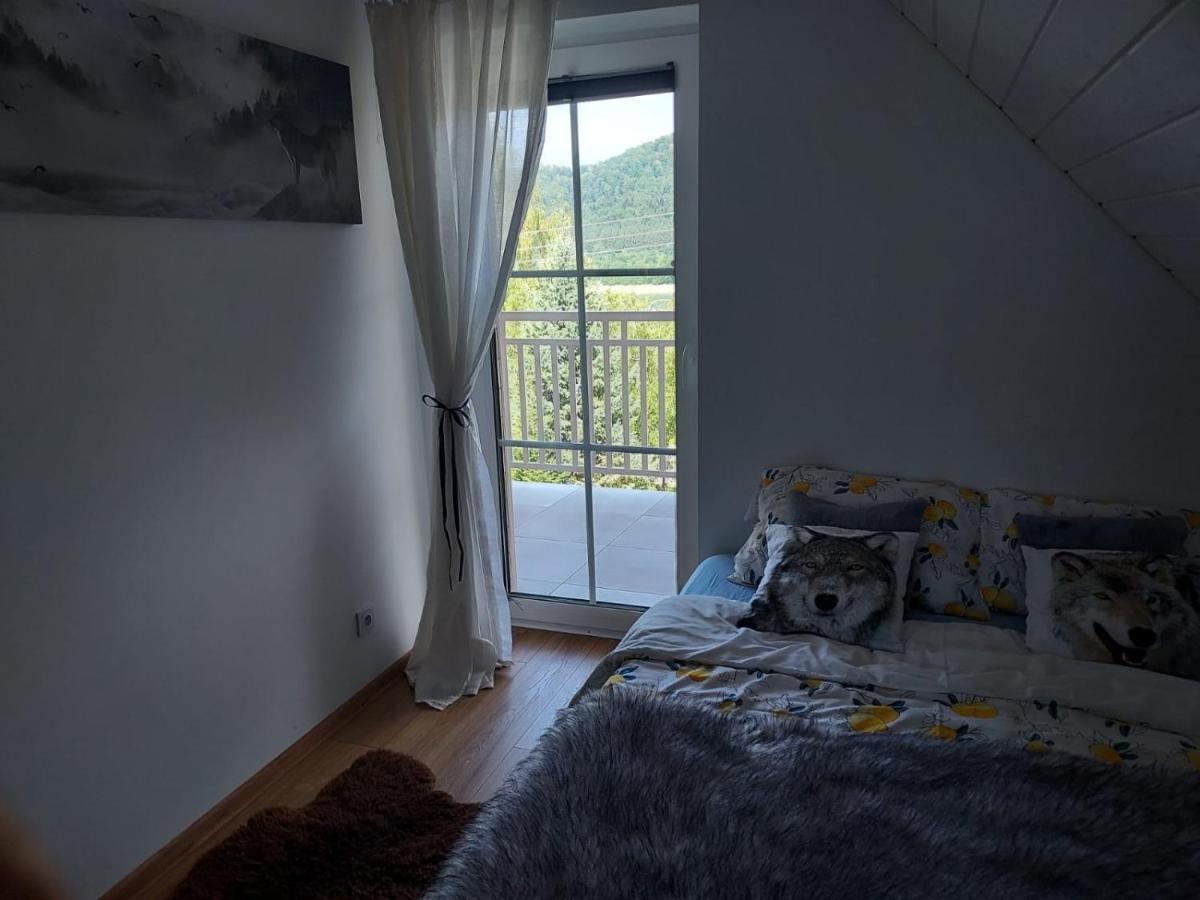 Vila Dom Piotrusiowka Nad Zalewem Klimkówka Exteriér fotografie